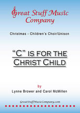 C is For the Christ Child Unison choral sheet music cover